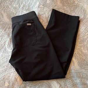 Black Figs Livingston Basic Scrub Pants Small Petite